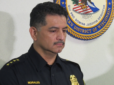 Former Milwaukee Police Department Chief Alfonso Morales in 2020. (Photo | Isiah Holmes)