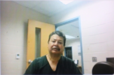Ramón Morales Reyes during his bond hearing. He appeared via a virtual hearing. (Photo by Isiah Holmes/Wisconsin Examiner)