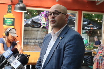 Milwaukee Health Commissioner Dr. Mike Totoraitis. (Photo by Isiah Holmes/Wisconsin Examiner)