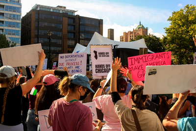 Big turnout for No Kings protests across Wisconsin Saturday
