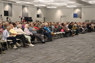 WISDOM hosts a forum with seven gubernatorial candidates. (Photo by Isiah Holmes/Wisconsin Examiner)