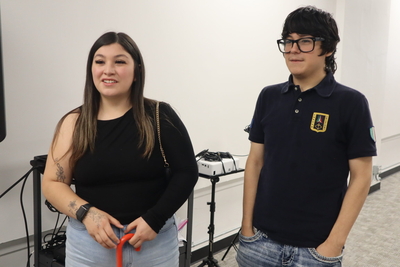 Ana Morales (left) and Antonio Morales (right) (Photo by Isiah Holmes/Wisconsin Examiner)
