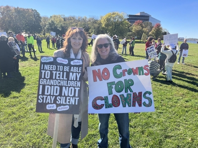 Madison No Kings march focuses on early voting in midterm elections