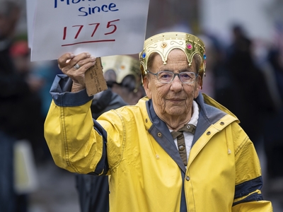 ‘People are angry’: Thousands turn out across Maine to protest Trump