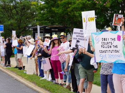 No Kings rallies draw thousands of Marylanders to protest Trump administration