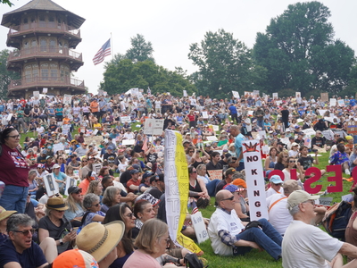 No Kings rallies draw thousands of Marylanders to protest Trump administration