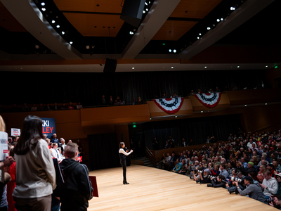 In Utah rally, Nikki Haley calls to stop shift in Republican party