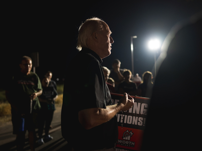 The view from an execution ‘free speech zone’: Somber protesters urge Utah to abolish death penalty