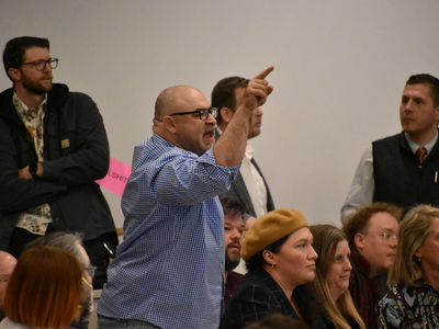 Reps. Maloy, Kennedy heckled and shouted down during rowdy University of Utah town hall