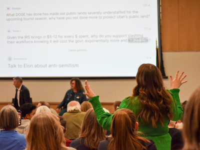 Reps. Maloy, Kennedy heckled and shouted down during rowdy University of Utah town hall