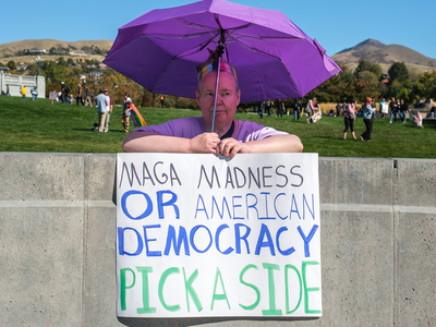 Months after fatal shooting, No Kings protest returns to Salt Lake with peace and ‘joy’