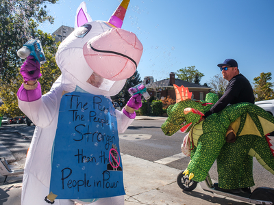 Months after fatal shooting, No Kings protest returns to Salt Lake with peace and ‘joy’