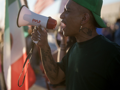 Hundreds demand ‘ICE out’ of Salt Lake warehouse set to become detention center