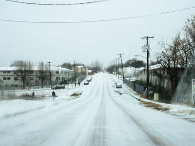 Gilpin Street in Dallas on Saturday.