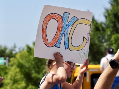 Nearly 500,000 line parade route to celebrate Oklahoma City Thunder’s championship victory