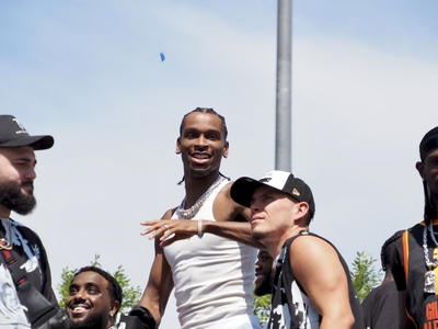 Nearly 500,000 line parade route to celebrate Oklahoma City Thunder’s championship victory