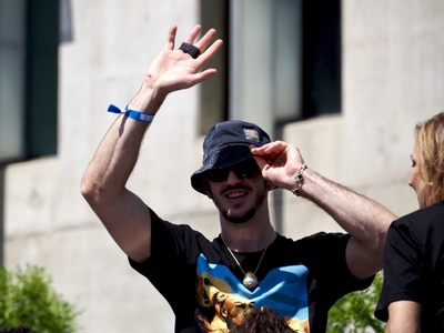 Nearly 500,000 line parade route to celebrate Oklahoma City Thunder’s championship victory