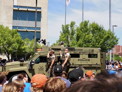 Nearly 500,000 line parade route to celebrate Oklahoma City Thunder’s championship victory