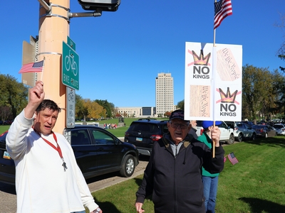 ‘I love America:’ Thousands join No Kings rallies in 11 North Dakota cities