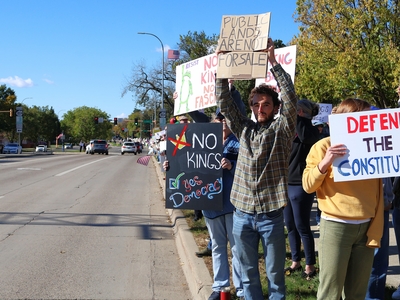 ‘I love America:’ Thousands join No Kings rallies in 11 North Dakota cities