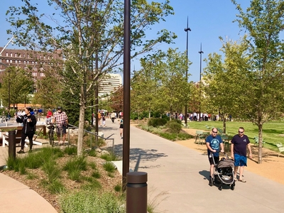 The rest of ‘The Riverfront’ project now open in Omaha, finally offering a ‘return to the river’