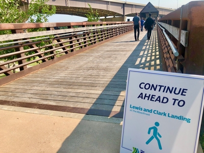 The rest of ‘The Riverfront’ project now open in Omaha, finally offering a ‘return to the river’