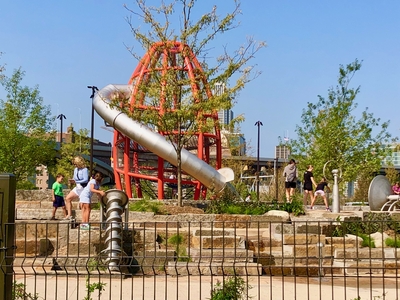 The rest of ‘The Riverfront’ project now open in Omaha, finally offering a ‘return to the river’