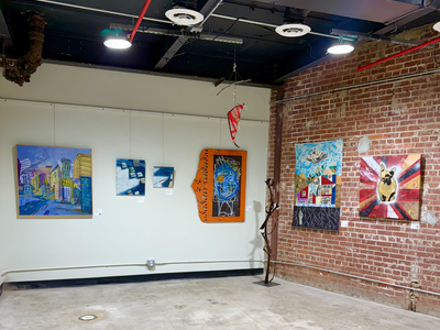 Old Omaha potato chip factory produces paintings, pottery, art pieces