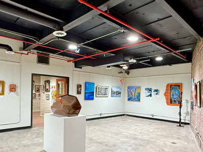 Old Omaha potato chip factory produces paintings, pottery, art pieces