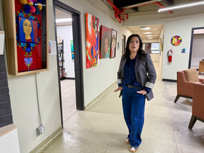 Old Omaha potato chip factory produces paintings, pottery, art pieces