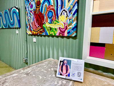 Old Omaha potato chip factory produces paintings, pottery, art pieces
