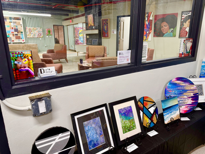 Old Omaha potato chip factory produces paintings, pottery, art pieces