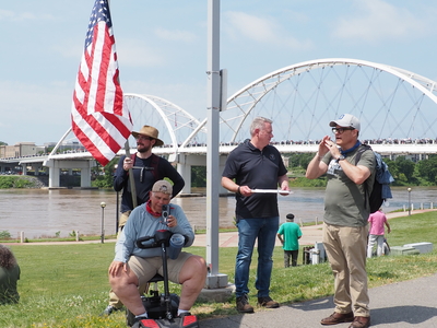 Thousands turn out for Arkansas ‘No Kings’ protests