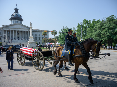 Sen. Lindsey Graham’s Columbia funeral in photos