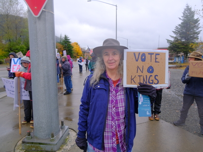 Alaskans join nationwide No Kings rally focused on getting out the vote