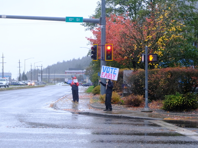 Alaskans join nationwide No Kings rally focused on getting out the vote