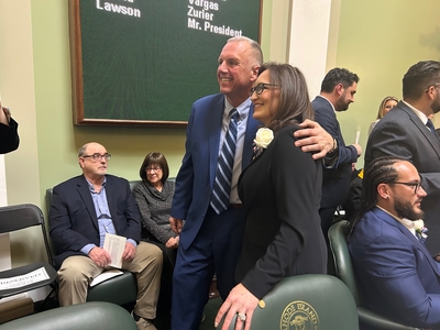 Shekarchi doubles down on housing; Ruggerio keeps it brief on first day of legislative session