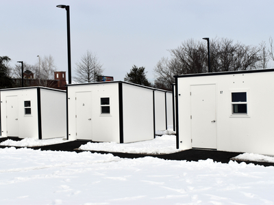 At long last, Providence pallet shelters are finally ready to open