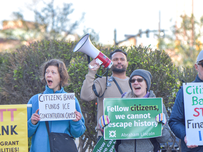 Brown union pulls $500K from Citizens Bank over ICE ties. Boston faith leaders may follow.