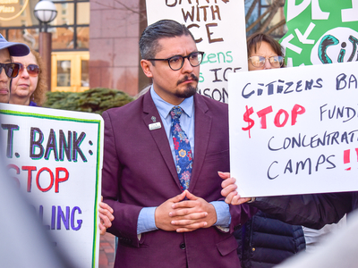 Brown union pulls $500K from Citizens Bank over ICE ties. Boston faith leaders may follow.