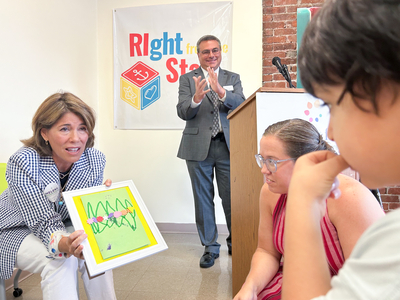 How to bring candidates of different parties together? Take them to a pre-K classroom.