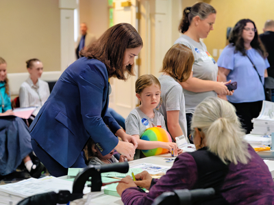 Foulkes wins Democratic gubernatorial primary, marking historic loss for McKee