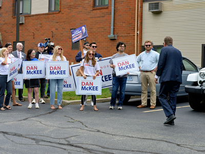 Foulkes wins Democratic gubernatorial primary, marking historic loss for McKee