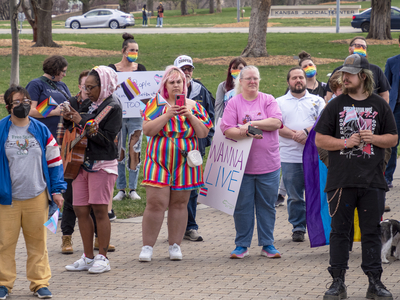 Defiant transgender children, filled with love and rage, march on Kansas Statehouse