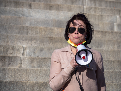 Defiant transgender children, filled with love and rage, march on Kansas Statehouse