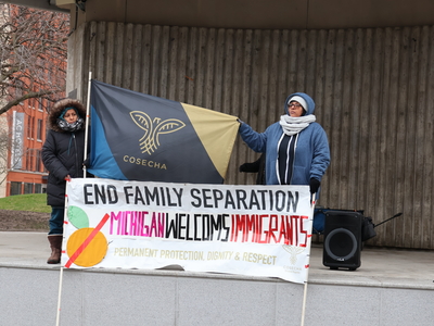 Michigan Democrats and pro-immigrant groups push back on Trump’s Grand Rapids visit