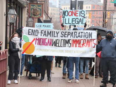Michigan Democrats and pro-immigrant groups push back on Trump’s Grand Rapids visit