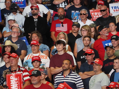 Trump and Vance talk RNC, assassination attempt and manufacturing at Grand Rapids rally