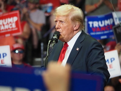 Trump and Vance talk RNC, assassination attempt and manufacturing at Grand Rapids rally