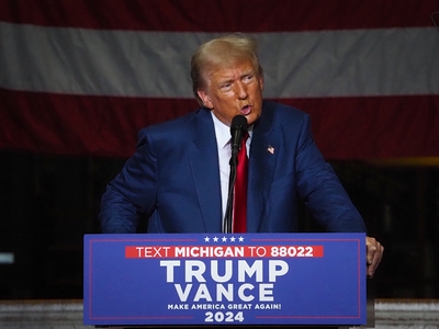 Trump delivers marathon speech in Potterville railing against Harris: ‘She just doesn’t care’